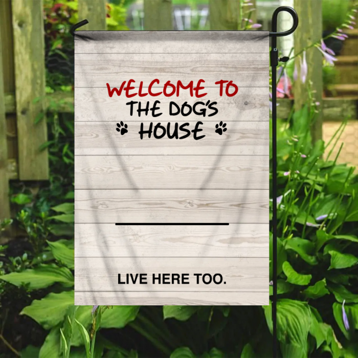 Personalized Garden Flag